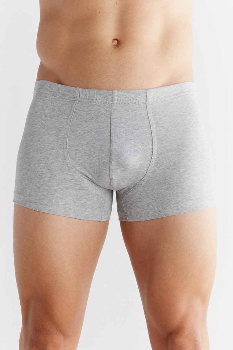 ekologiska boxershorts kalsonger grå