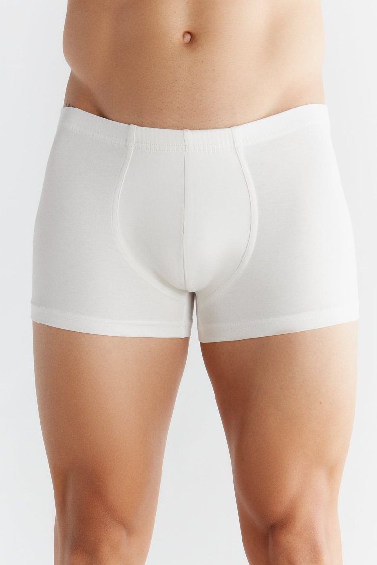 ekologiska boxershorts kalsonger vita