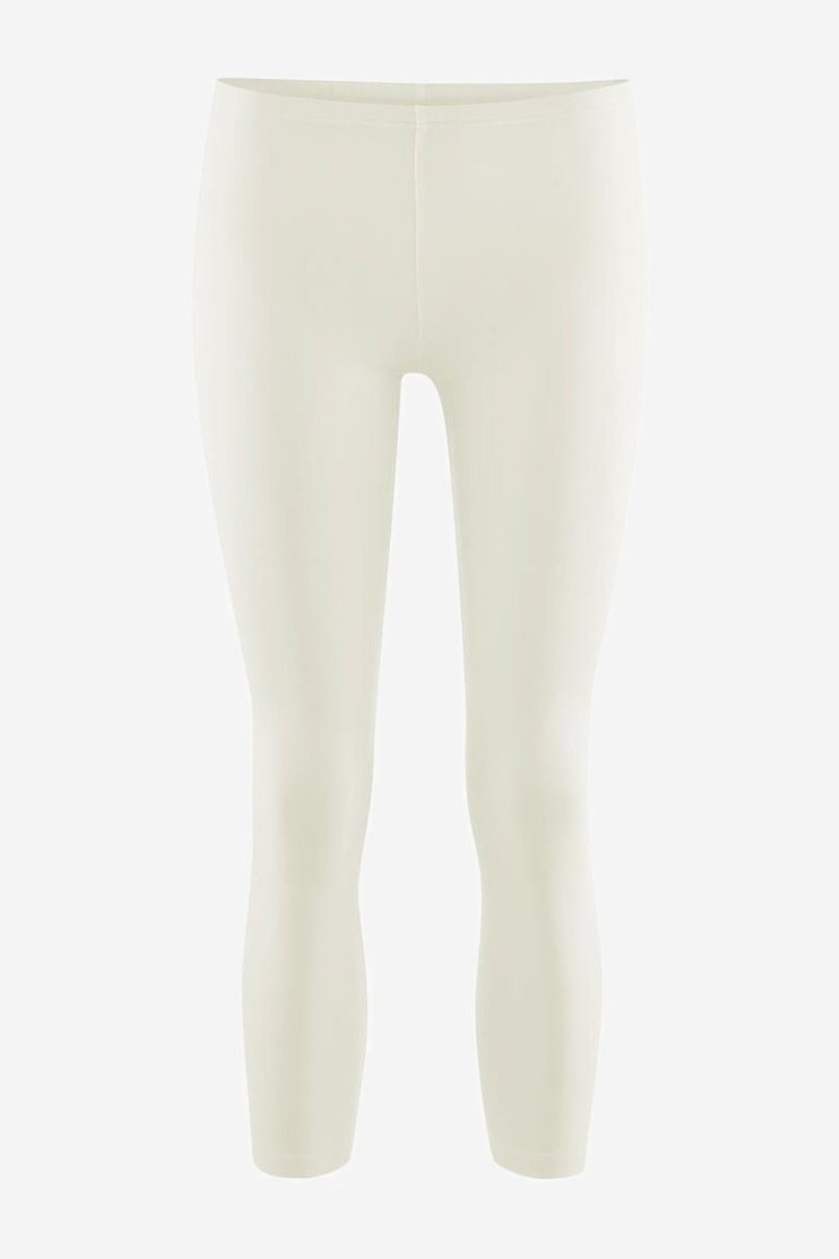 leggings 7/8-längd vita