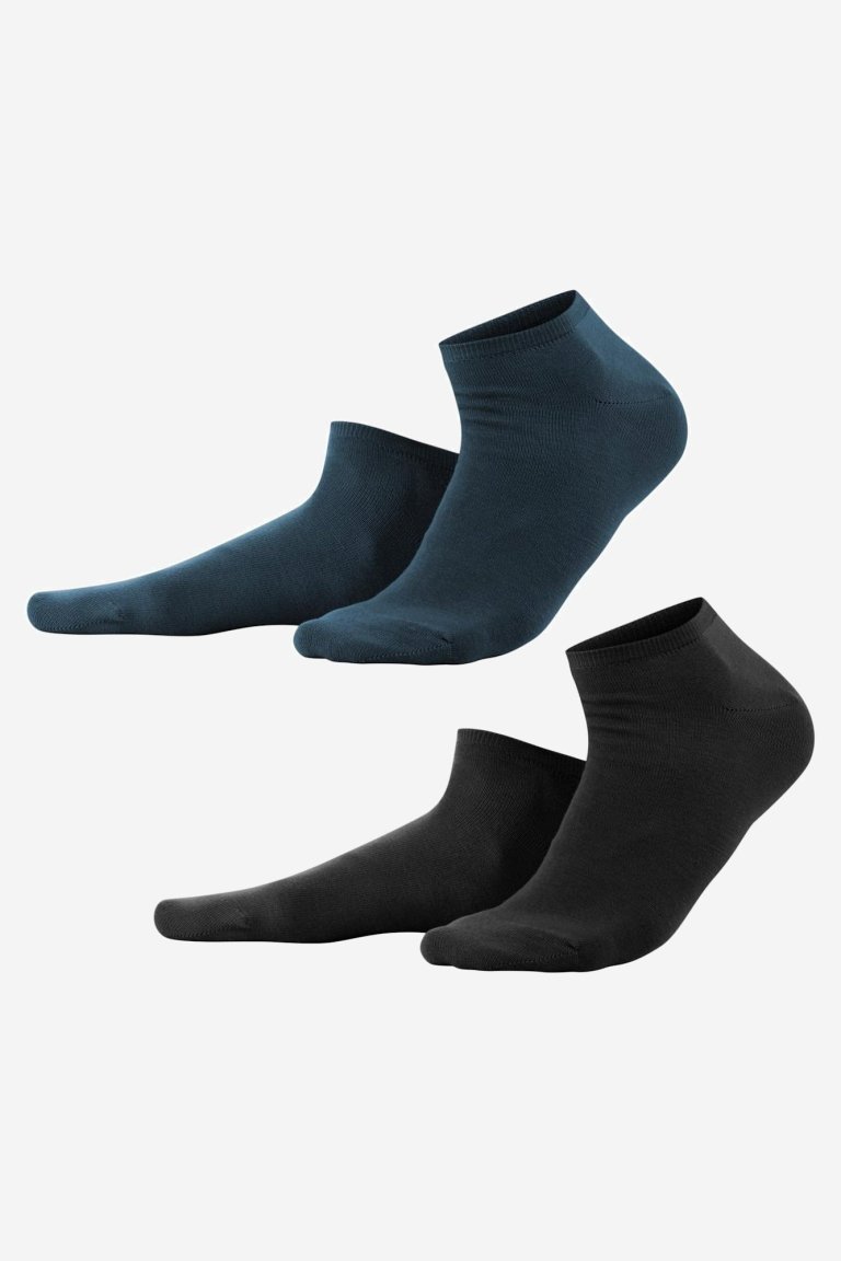 sneaker strumpor mörka 2-pack