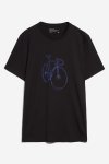 T-shirt scribble bike JAAMES svart