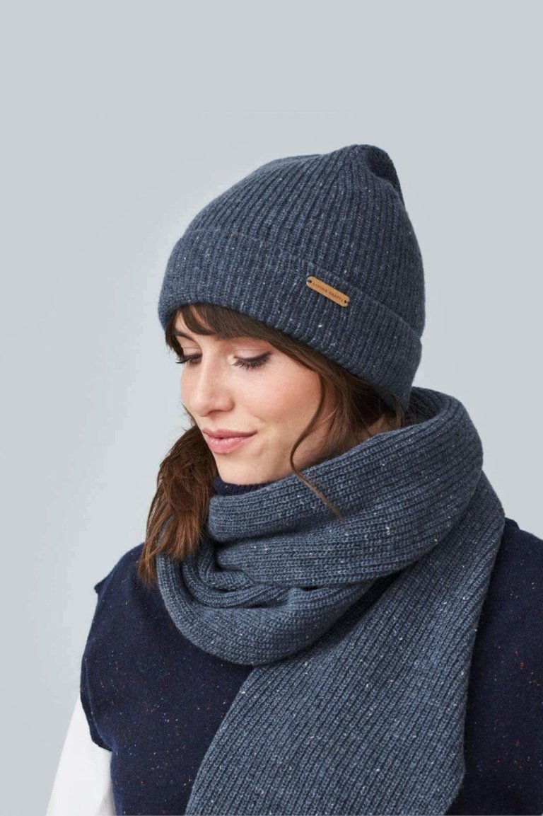 beanie mössa 100% ull jesi modell dam