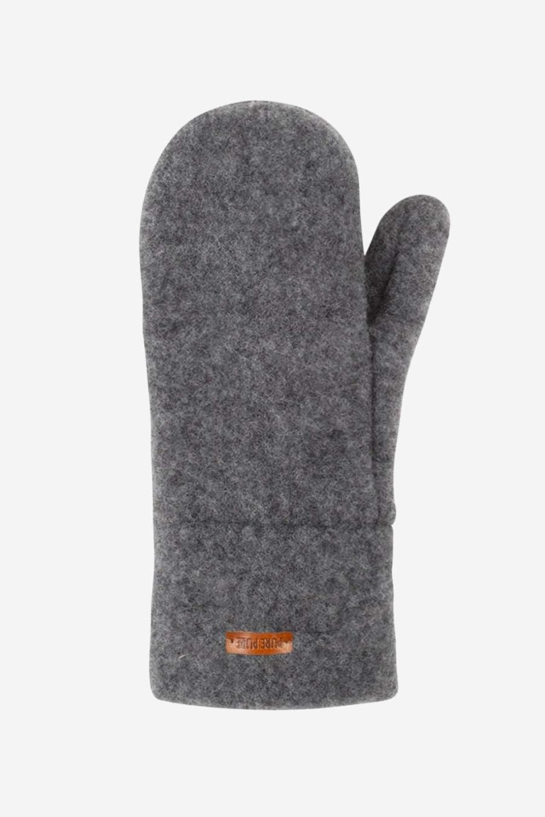 tumvantar ullfleece unisex grå