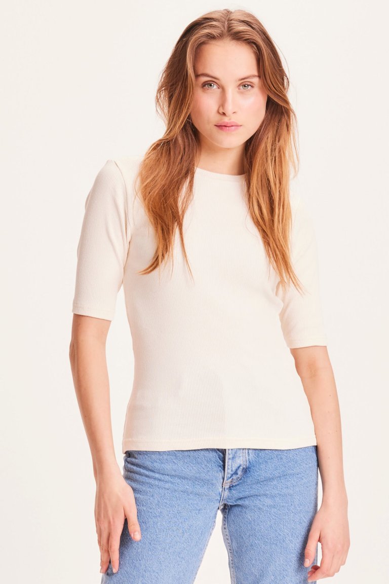 topp ribbad canna naturvit modell