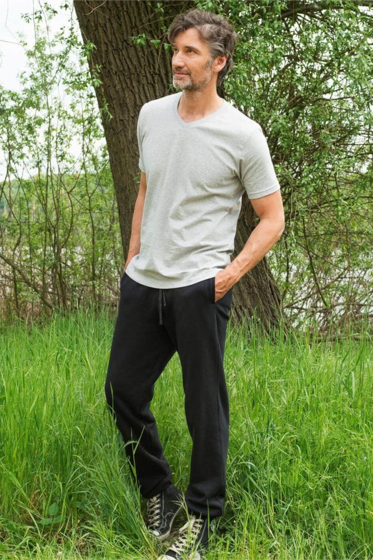 joggingbyxor herr svart modell