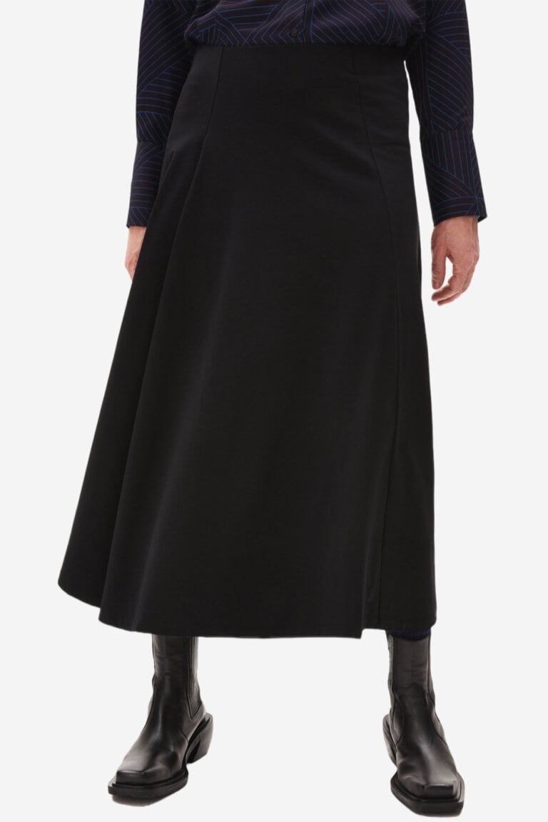 ekologisk kjol a-formad avaa-lou svart modell