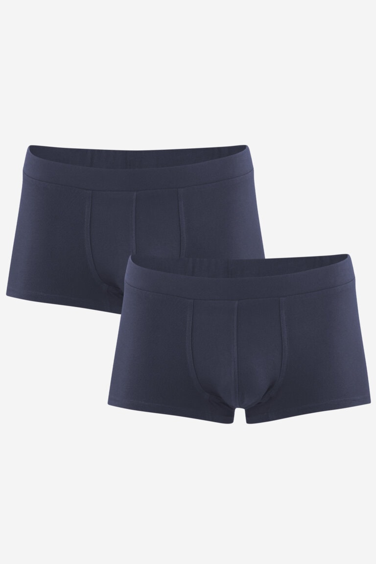 ekologiska kalsonger boxer farell 2-pack marinblå
