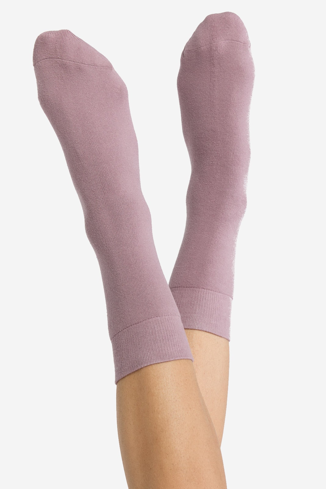 Strumpor frotté unisex blekrosa